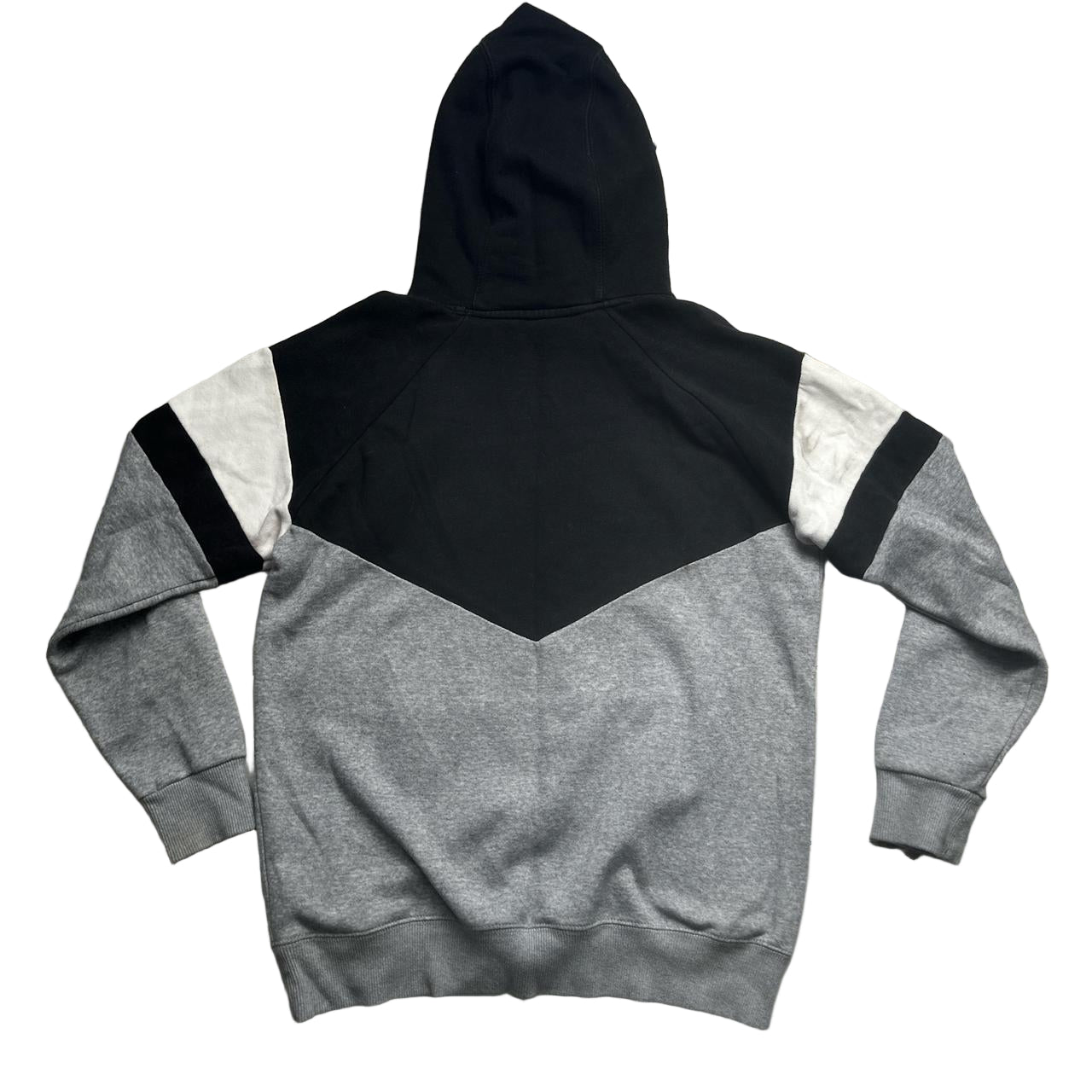 Trapstar Grey Black and White Hoodie (L)
