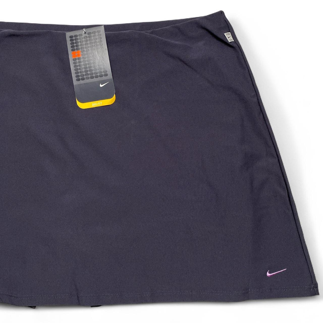 Nike Tennis Vintage Womens Short Skirt Navy Pink Swoosh (2XL)