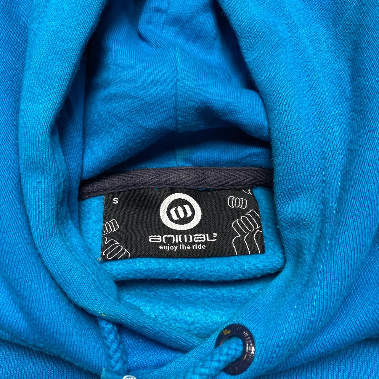 Animal Blue and White Hoodie (S)