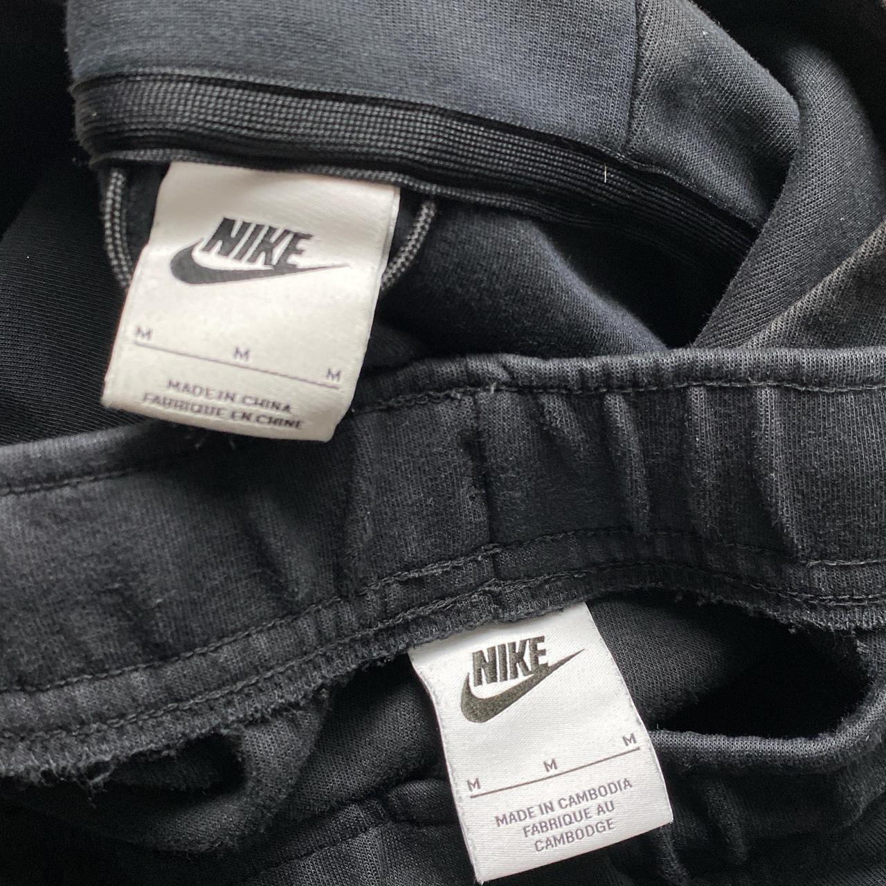 Nike Tech Fleece Black Full Tracksuit (M)