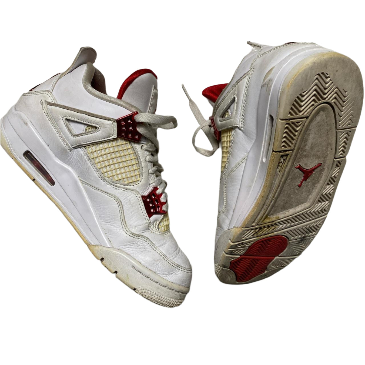Jordan 4 White Metallic Red (UK 6)