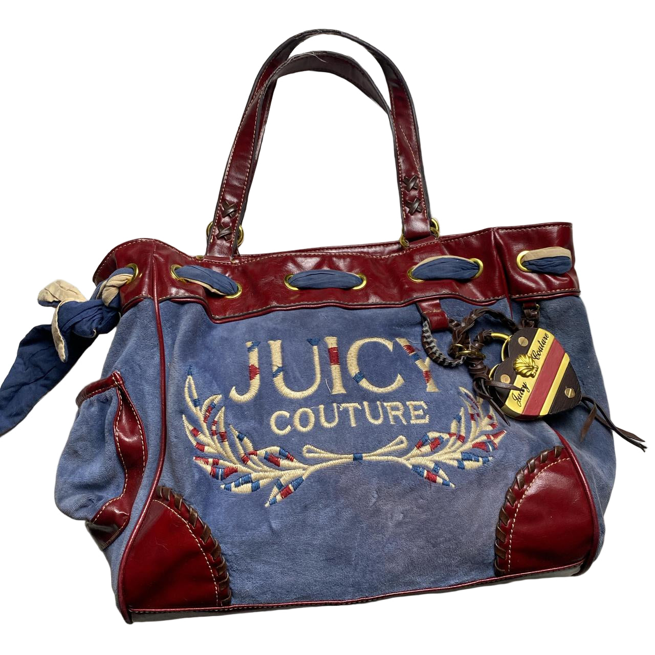 Juicy Couture Velour Vintage y2k Handbag