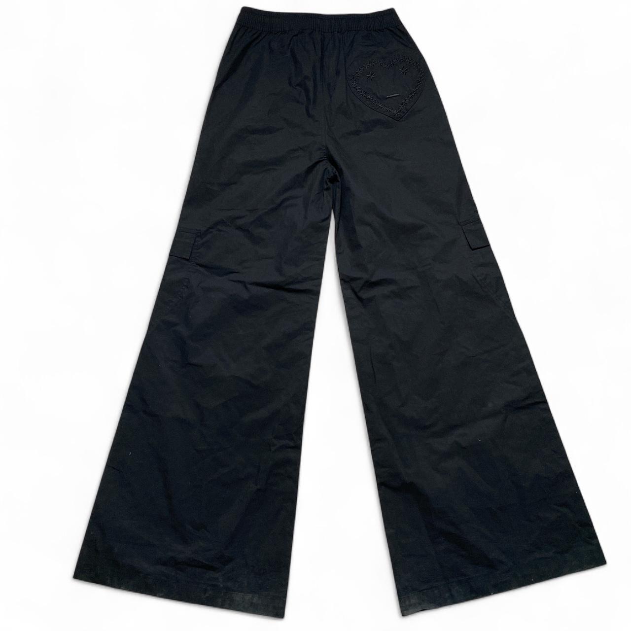 Carsicko Baggy Cargo Snopant Black and White Trousers (M)