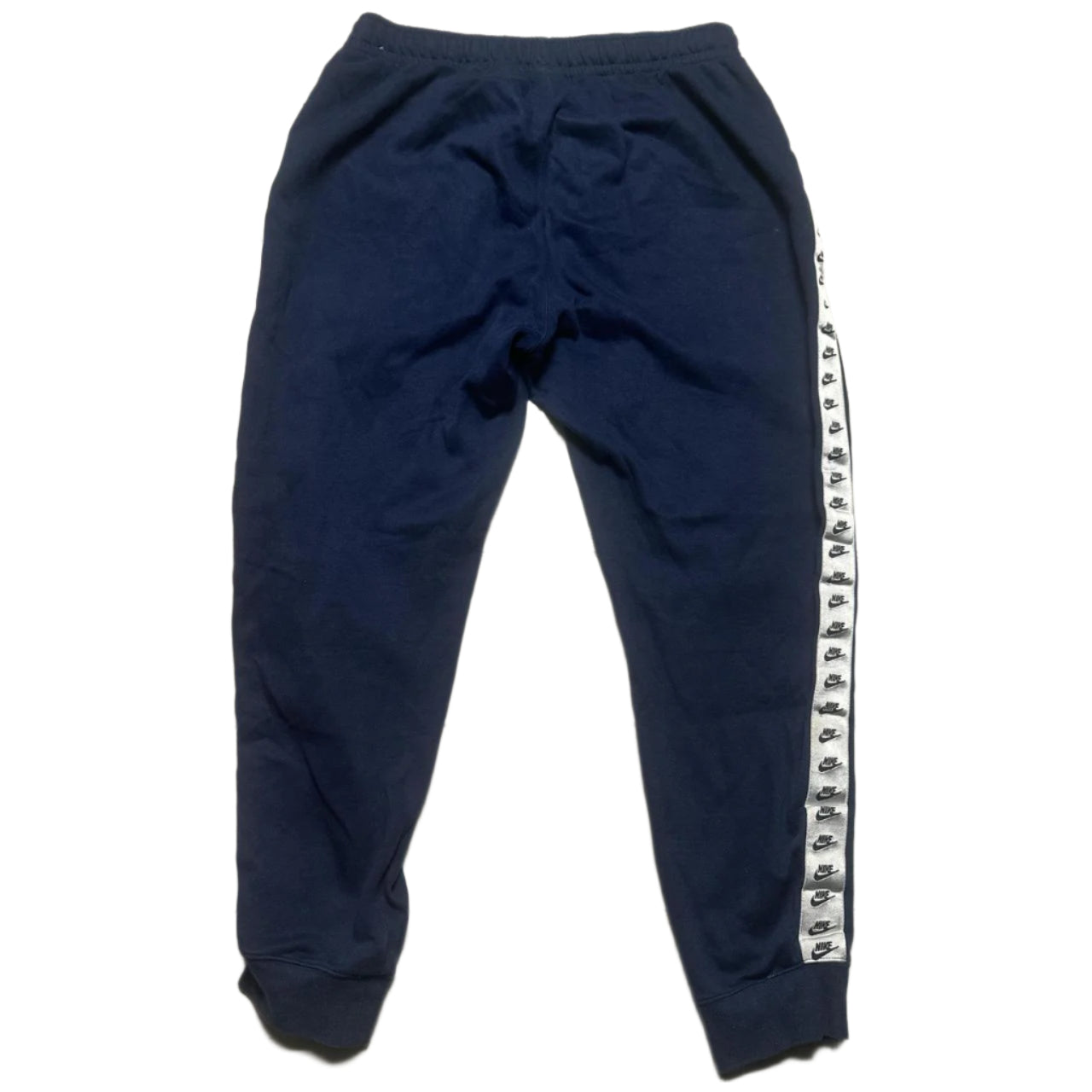 Nike Navy and White Multi Swoosh Full Tracksuit (L)