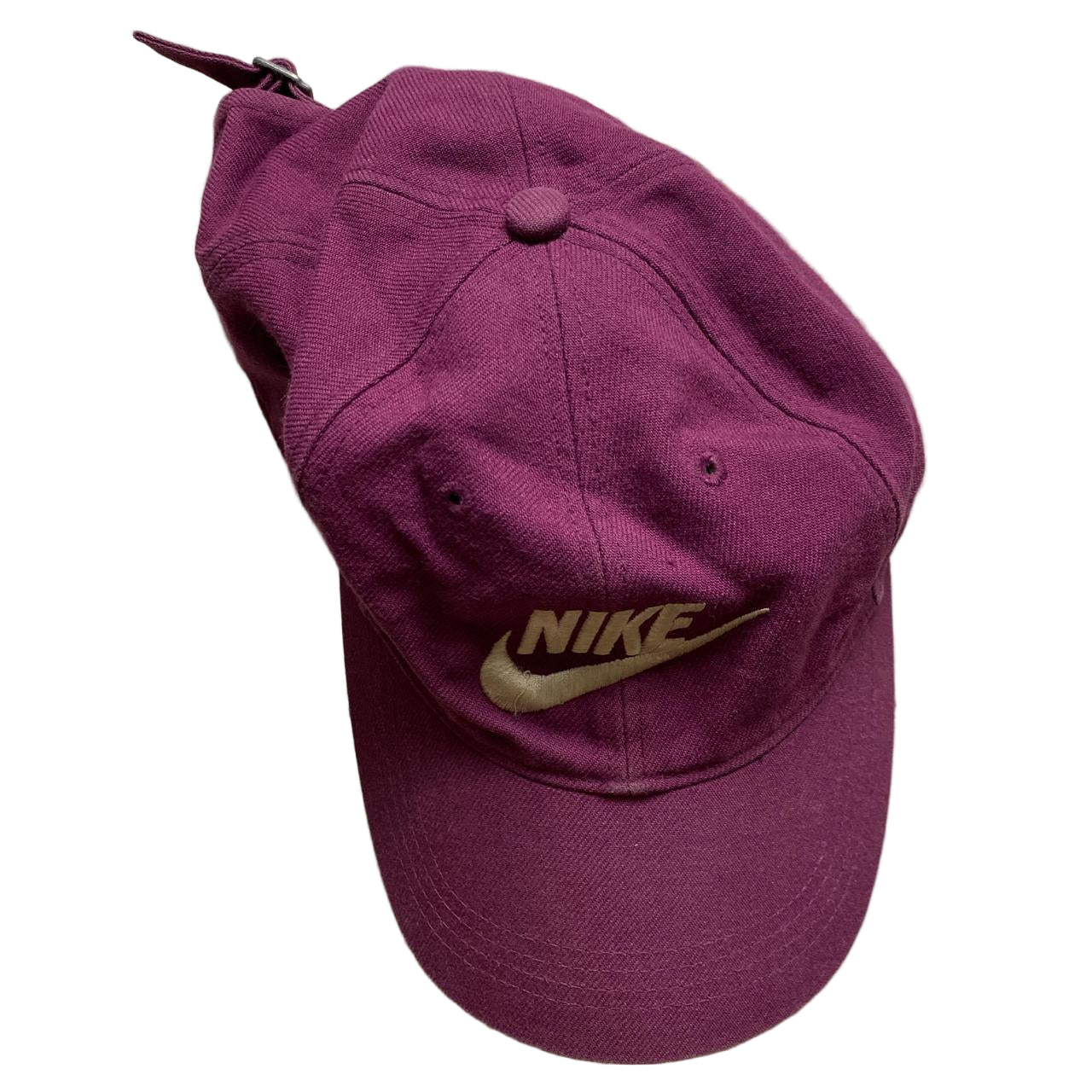 Nike Cream Swoosh Purple Cap