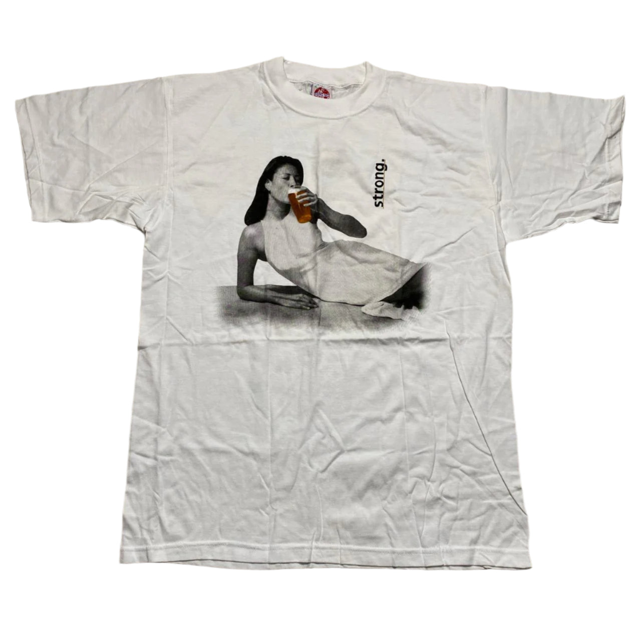 Boddingtons Gold Manchester Strong Beer 90’s Vintage T Shirt (XL)