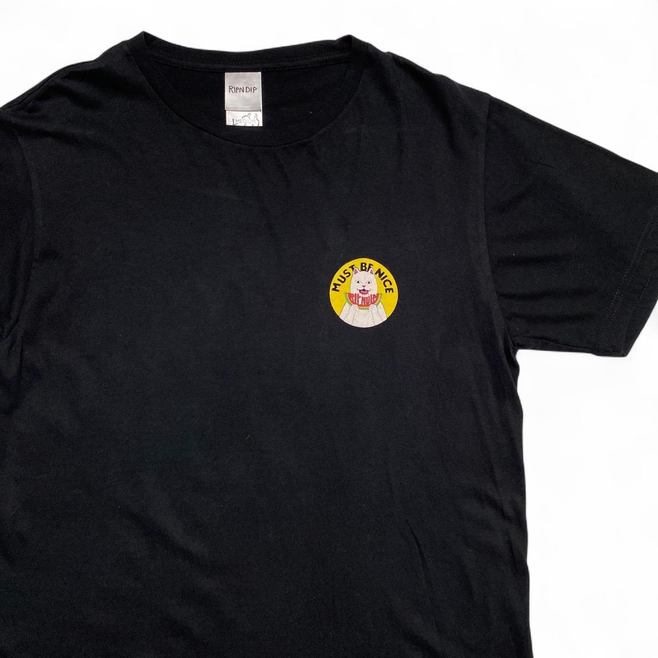 Rip n Dip Must Be Nice Watermelon Black T Shirt (M)