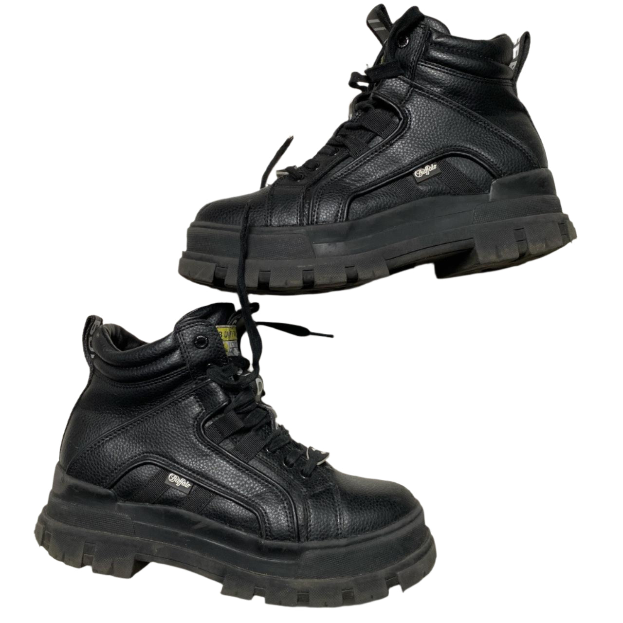 Buffalo London High Black Boots (UK 7)