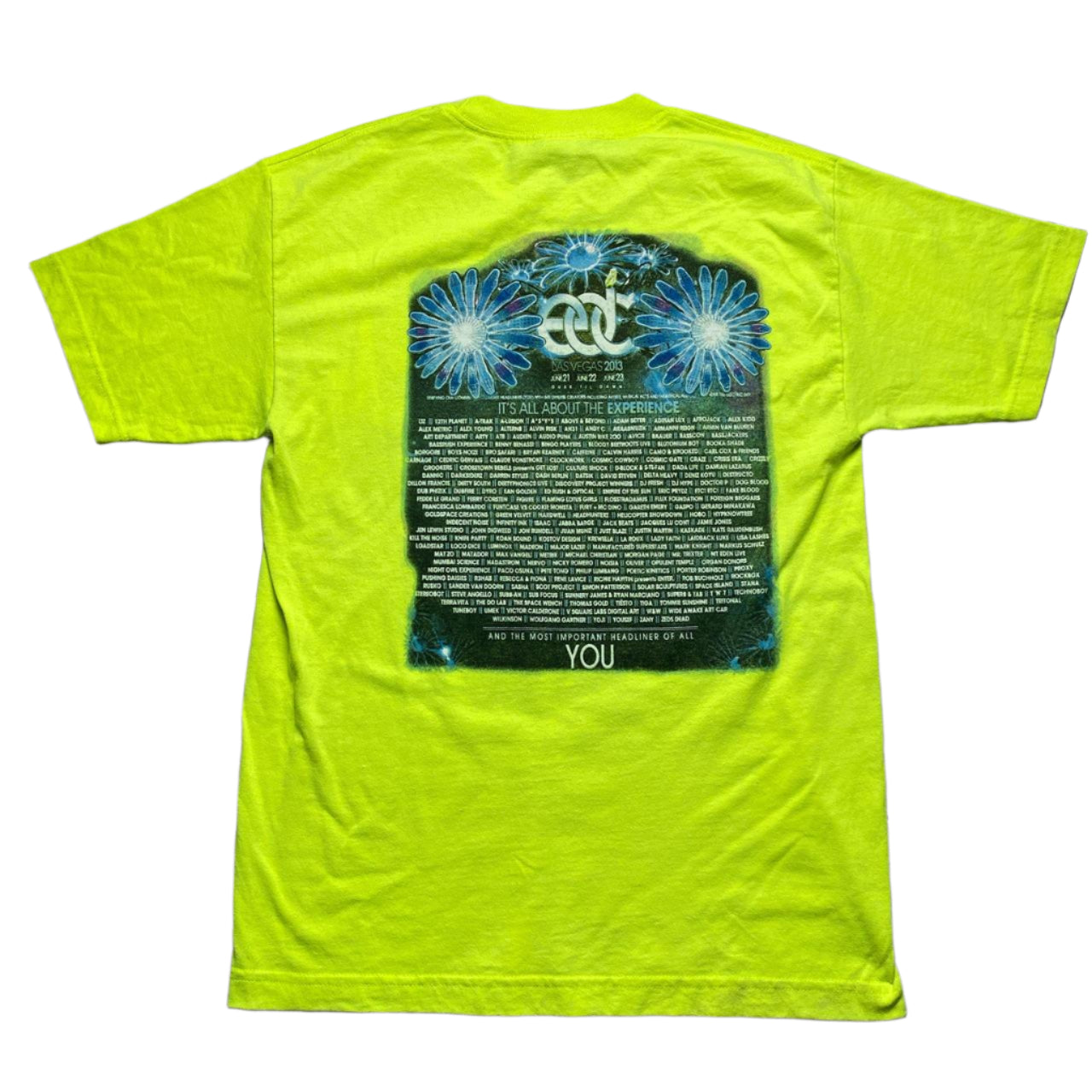 2013 Electric Daisy Carnival EDC Insomniac Las Vegas festival T Shirt (M)