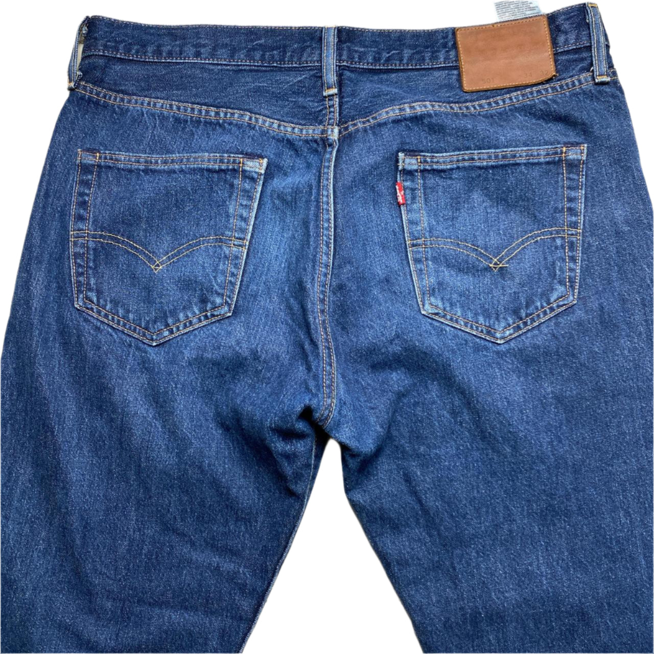 Levis 501 Baggy Navy Jeans (34W)