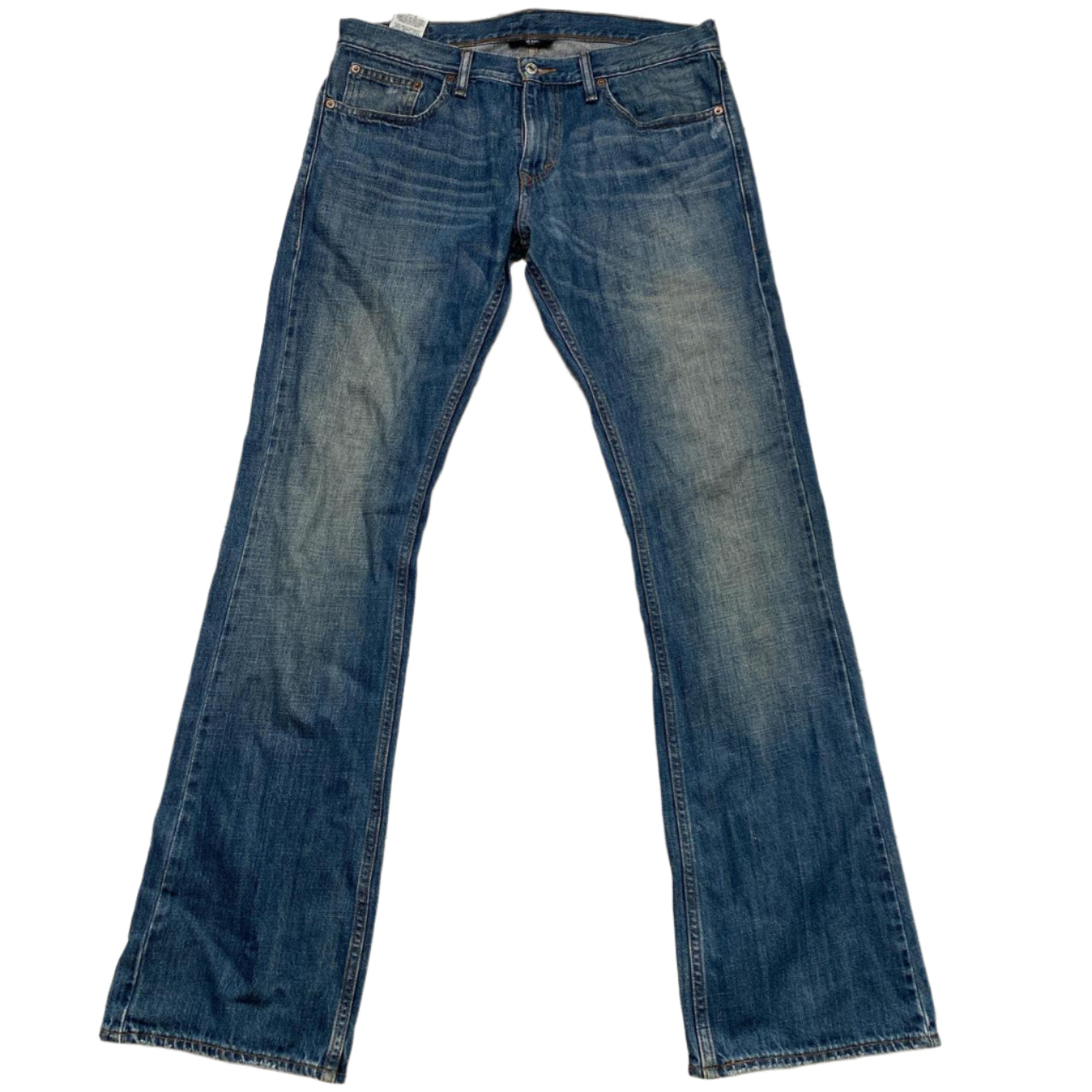 Levis 507 Slim Bootcut Jeans Navy Blue (W 33)