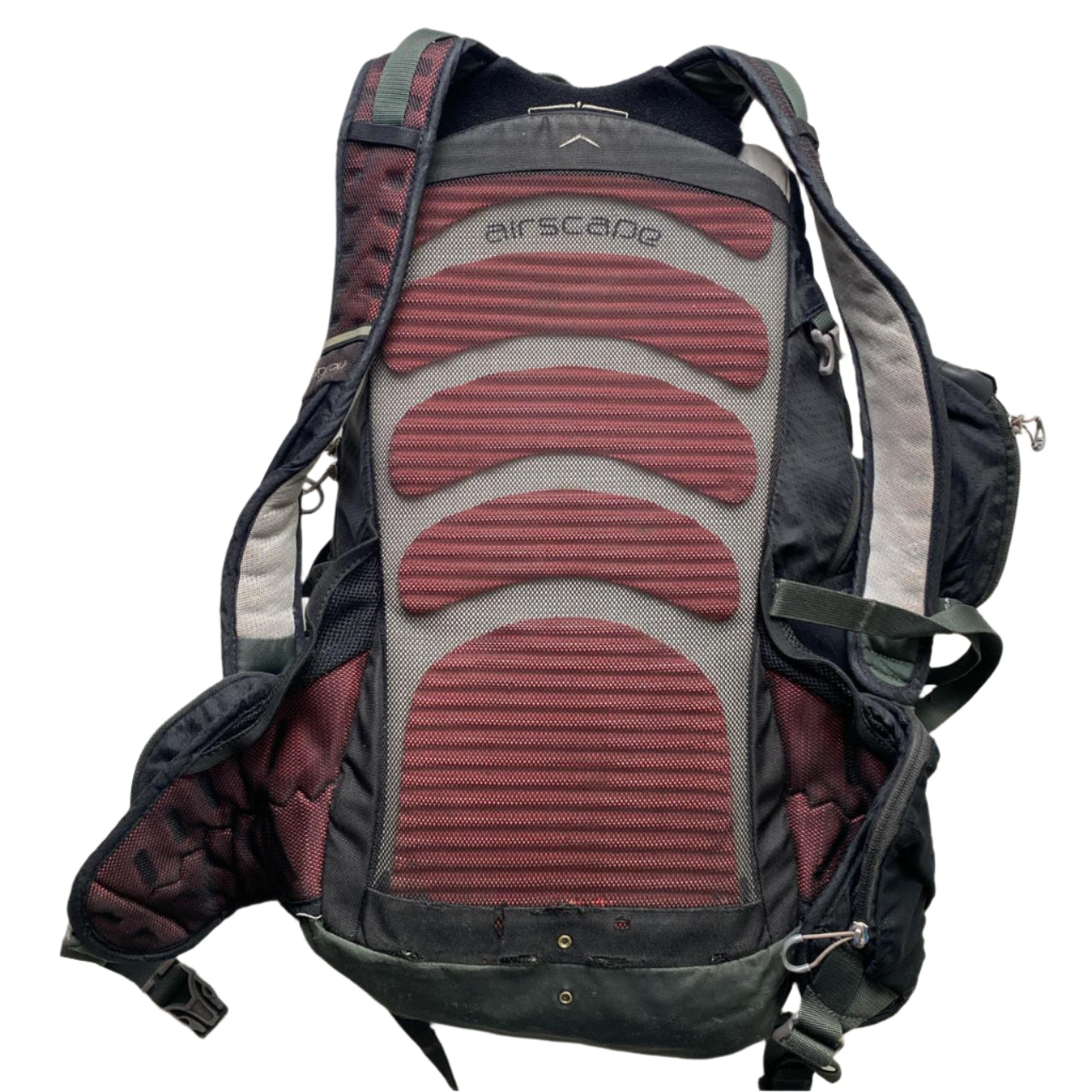 Osprey Escapist 25 Airscape Black and Green Rucksack Travelling Bag