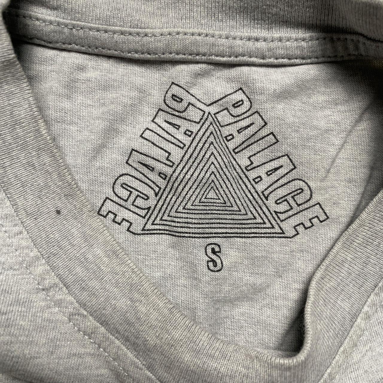 Palace Flex Gym Grey Black and Red T Shirt (S)