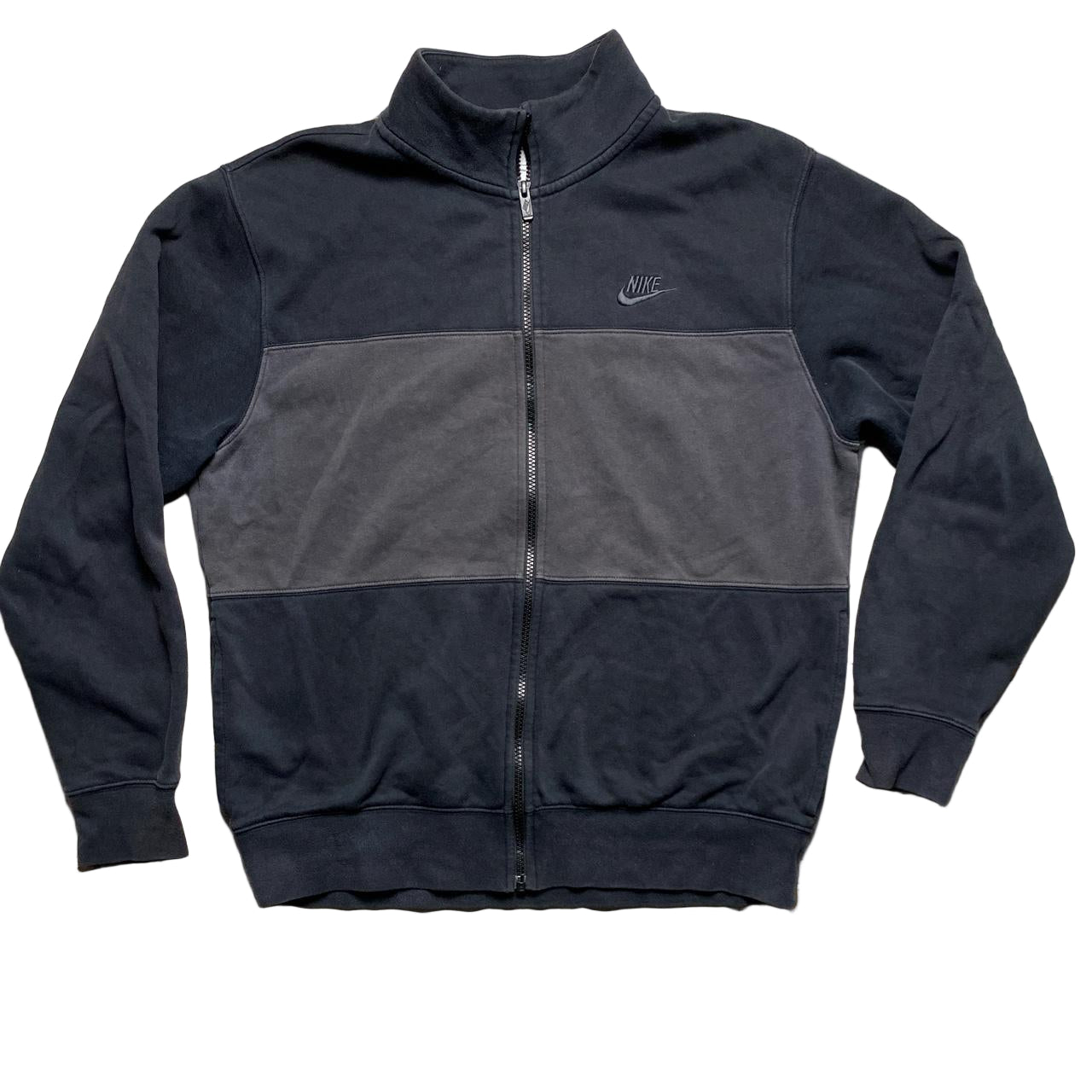 Nike Swoosh Black and Grey full Tracksuit (M)