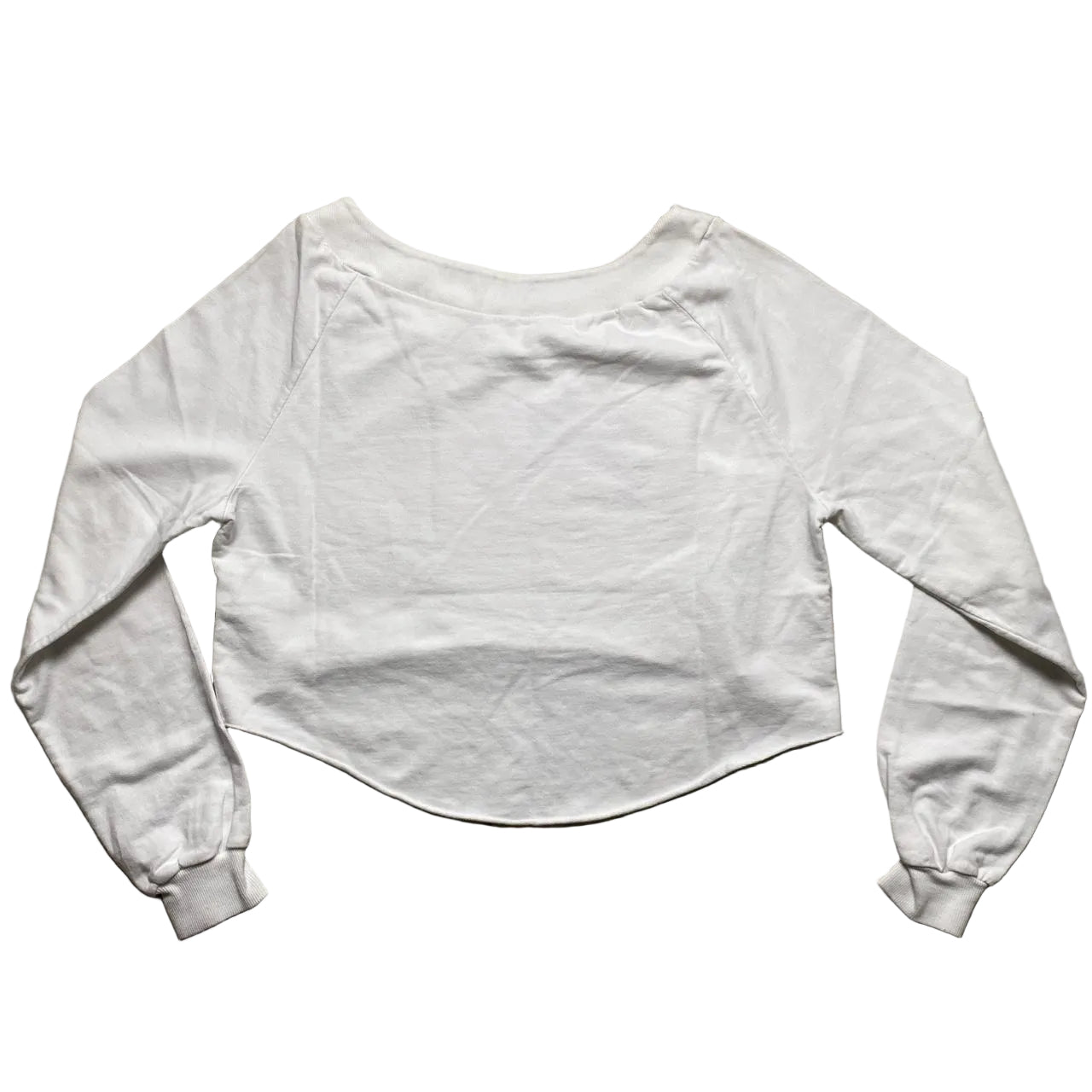 Fiorucci Angels Cropped Jumper White (S)