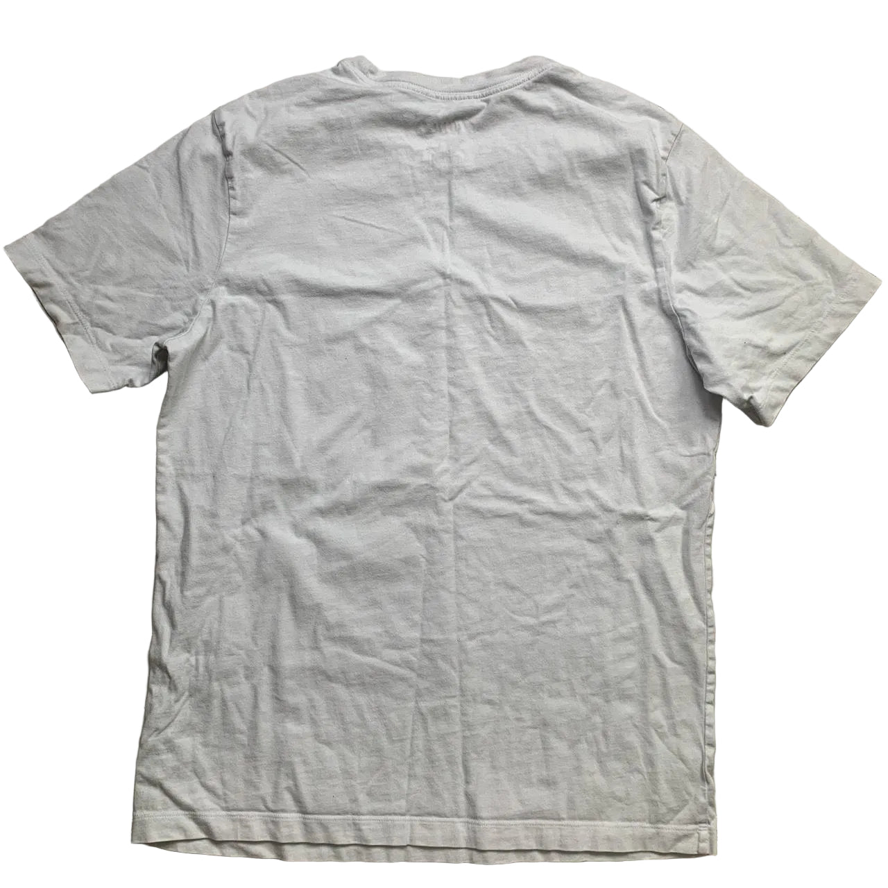 Nike Air Jordan T Shirt White Black and Red (M)