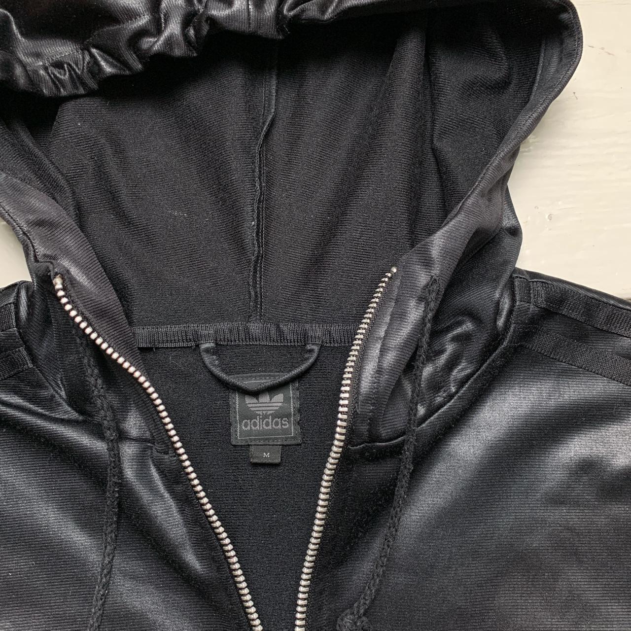 Adidas Chile 62 Black and Silver Tracksuit Jacket