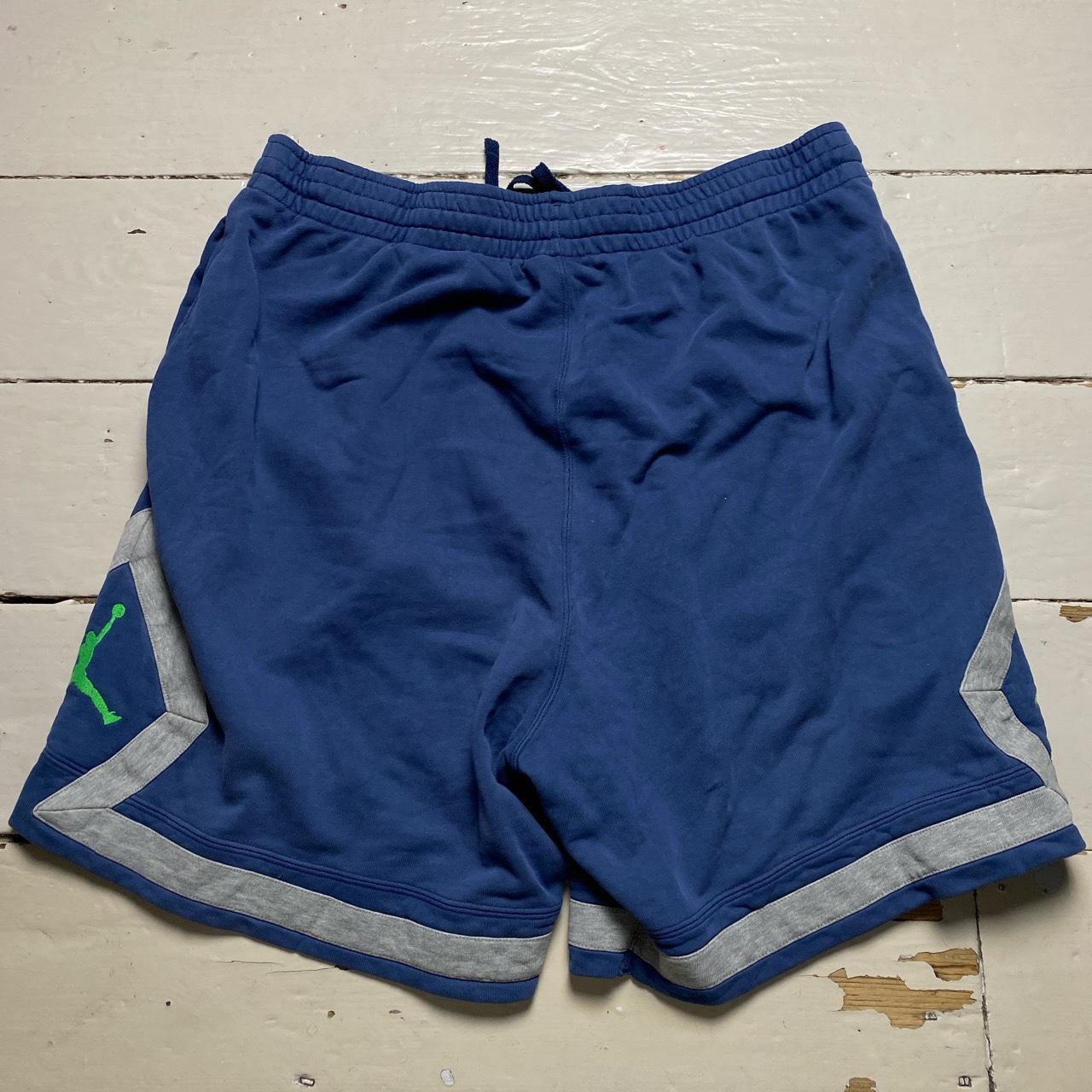 Jordan Blue and Green Shorts