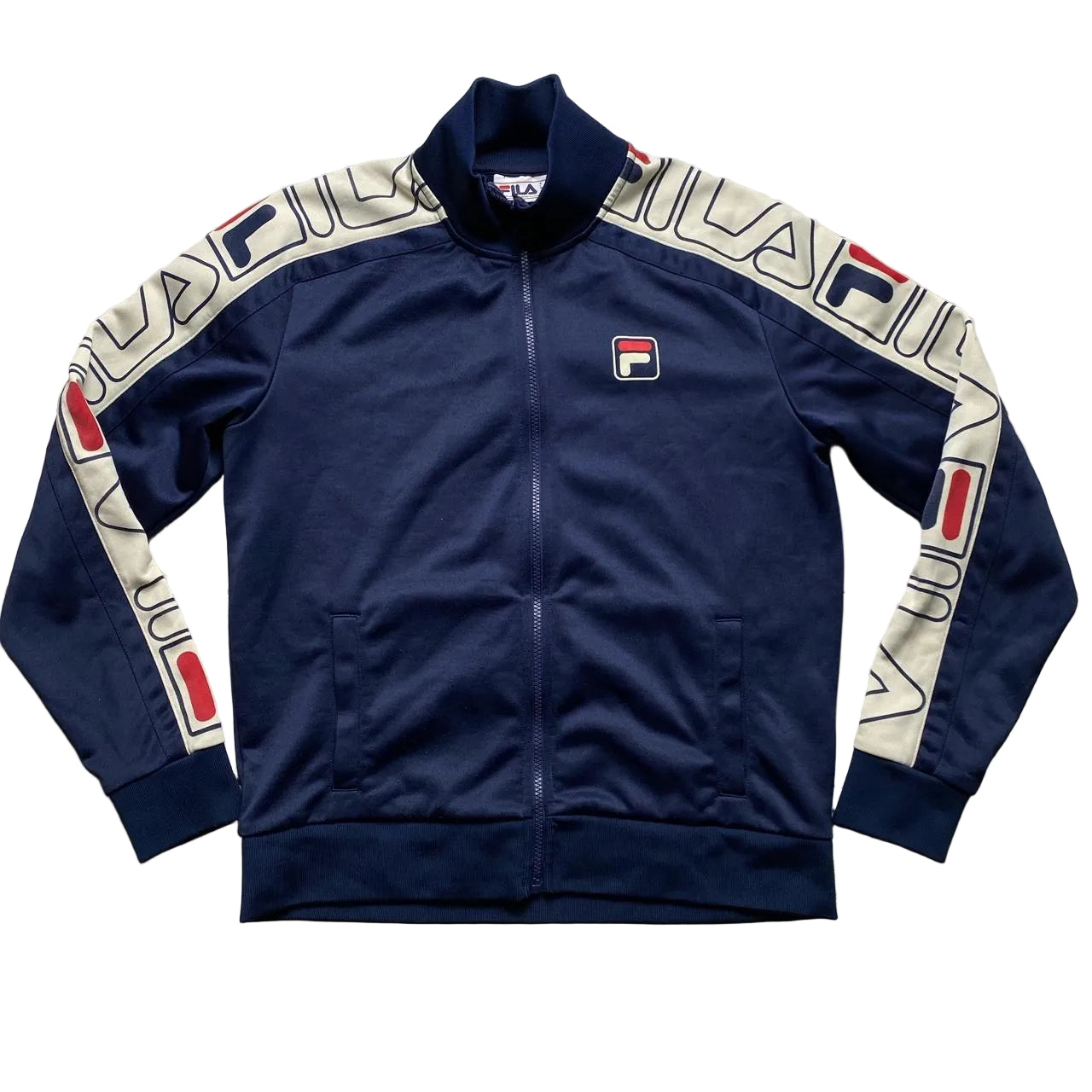 Fila Navy Tracksuit Jacket (M)