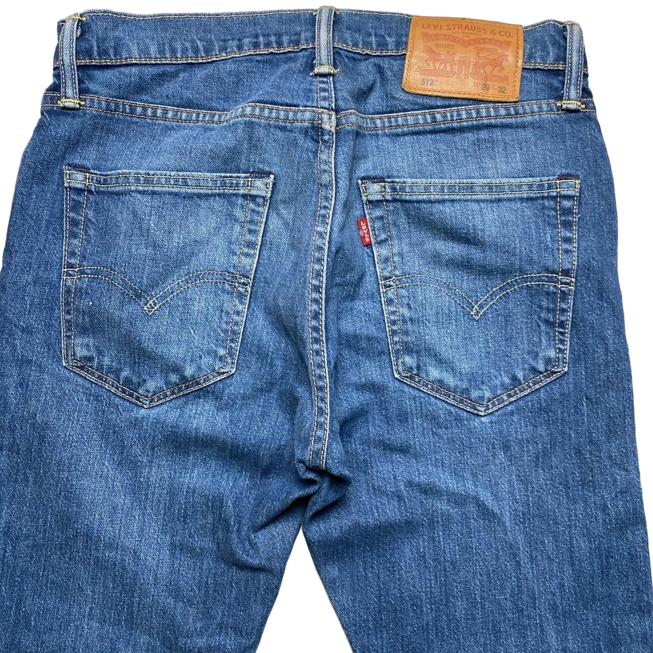 Levis 512 Slim Navy Jeans (29W)