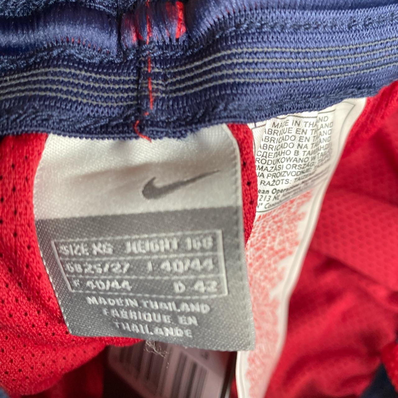 Nike PSG Vintage Shell Track Pant Shorts Navy and Red