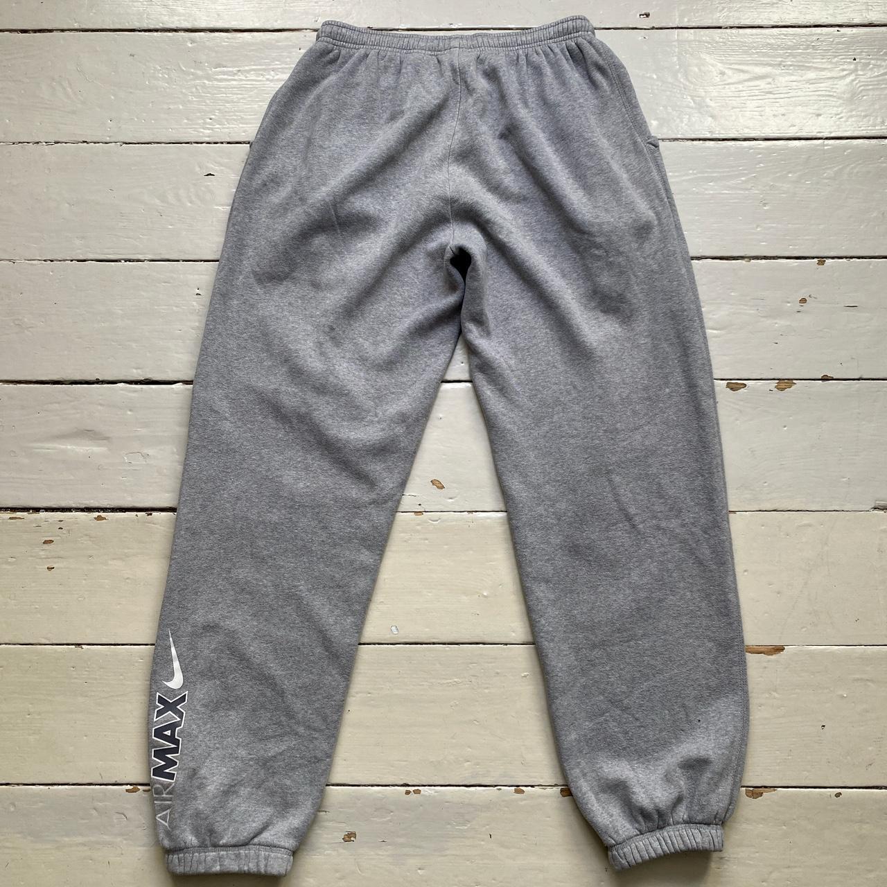 Nike Air Max Baggy Joggers Grey and White Swoosh