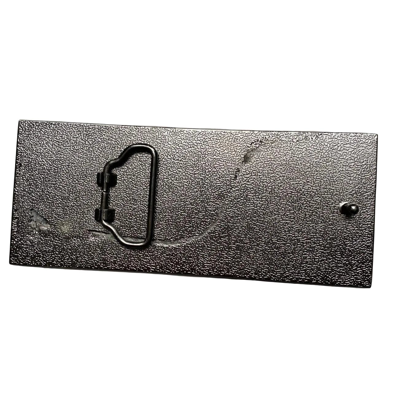 100 Dollar Bill Benjamin Franklin Vintage Belt Buckle Silver