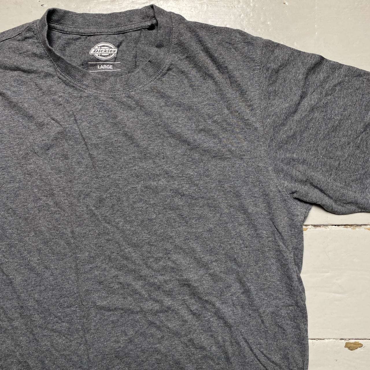 Dickies Grey and White T Shirt