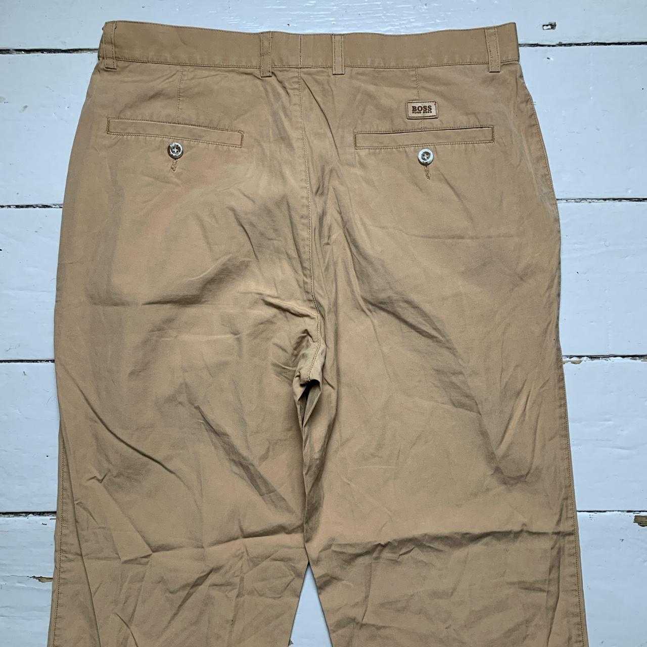 Hugo Boss Vintage Khaki Cargo Chino Trousers