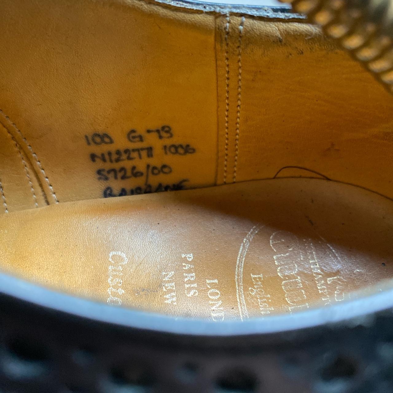 Church’s Vintage Leather Brogue Shoes Balack