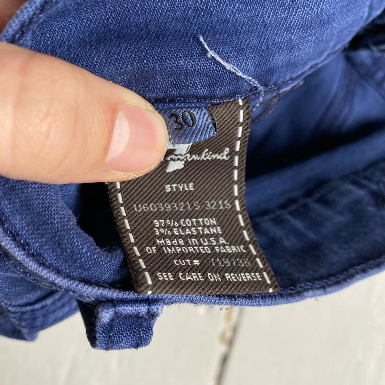 7 For All Mankind Navy Short Jean Jorts