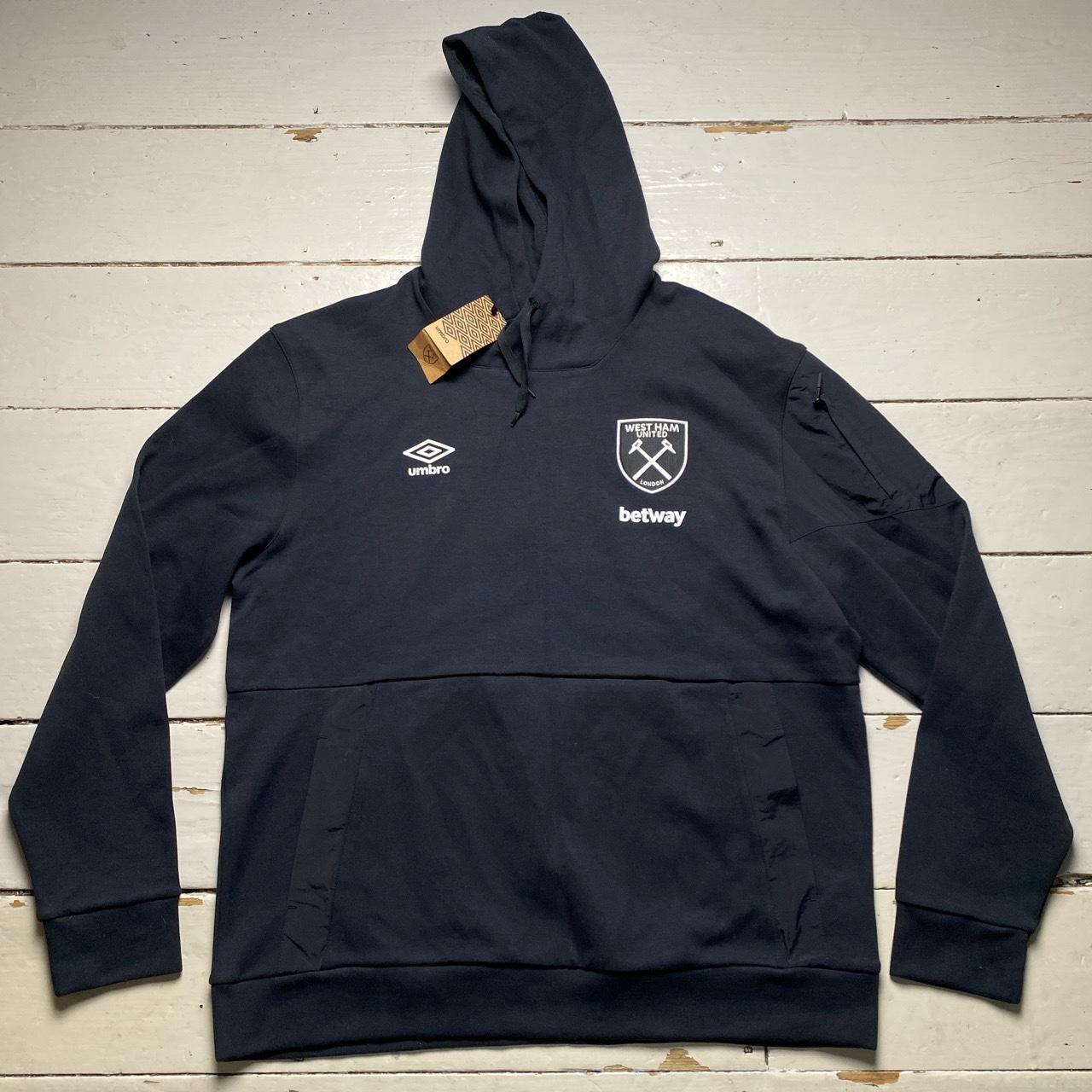 West Ham Umbro Black Hoodie