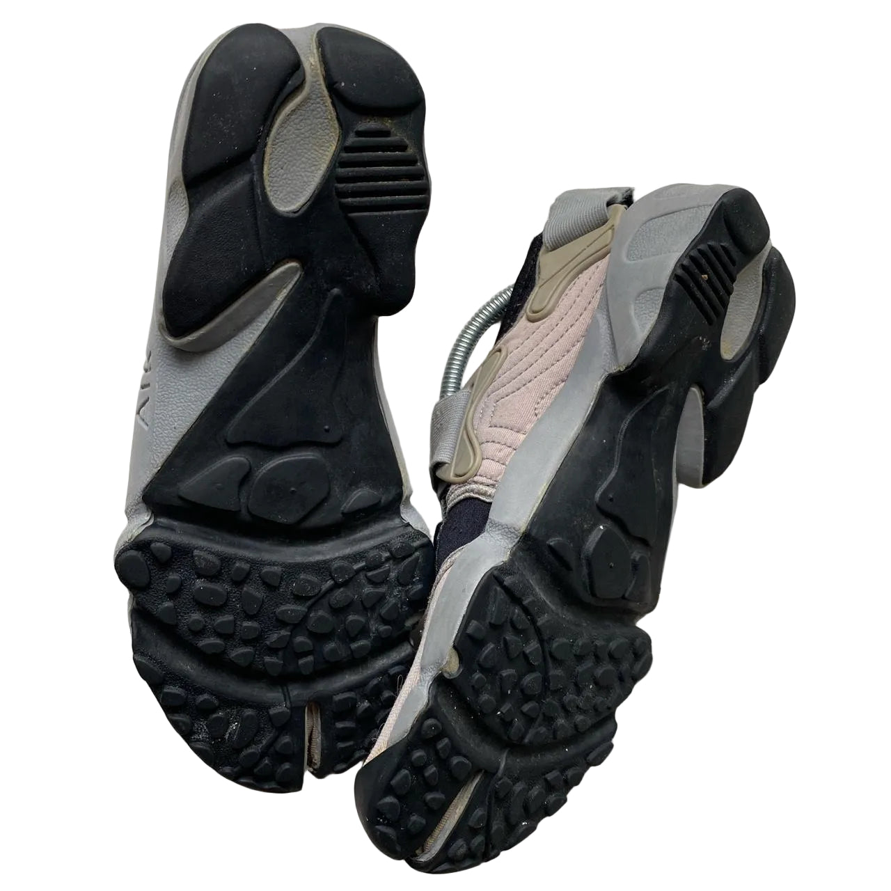 Nike Air Rift Grey and Black Tabi Toe Sample Trainers (UK 8)