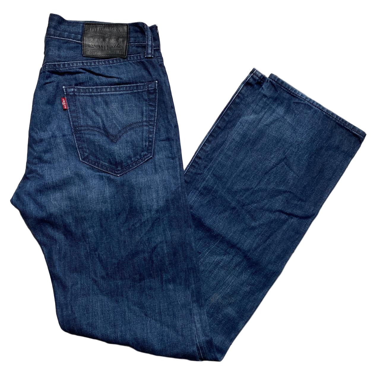 Levis 505 Dark Navy Baggy Jeans (30W)