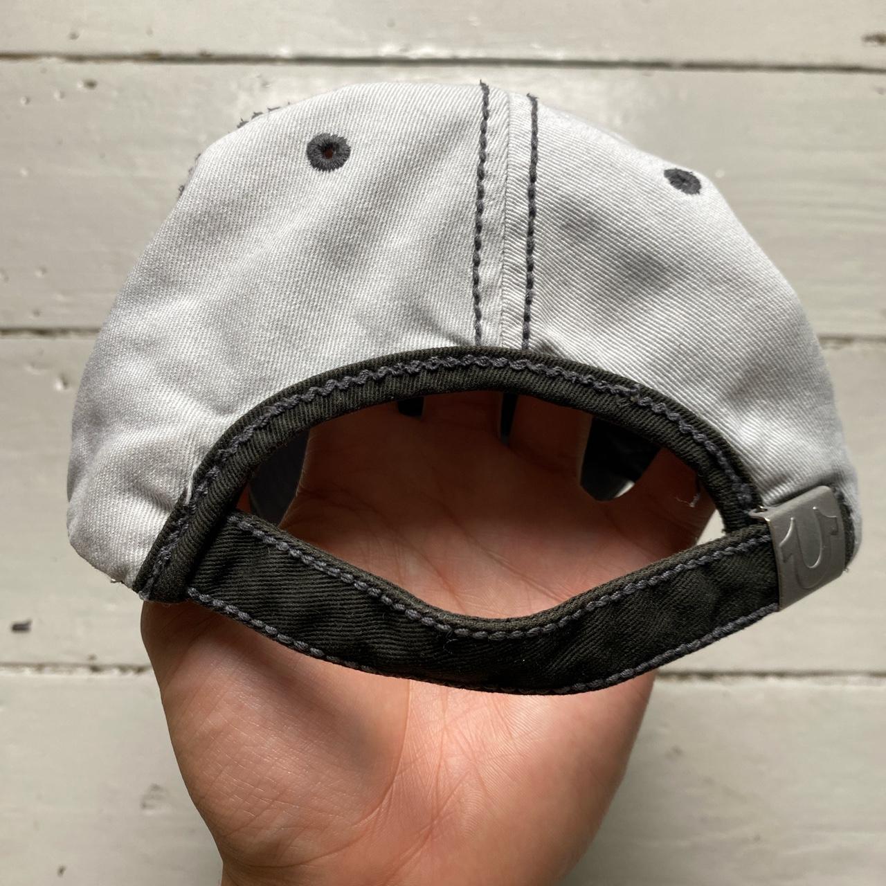True Religion Khaki and White Baseball Cap