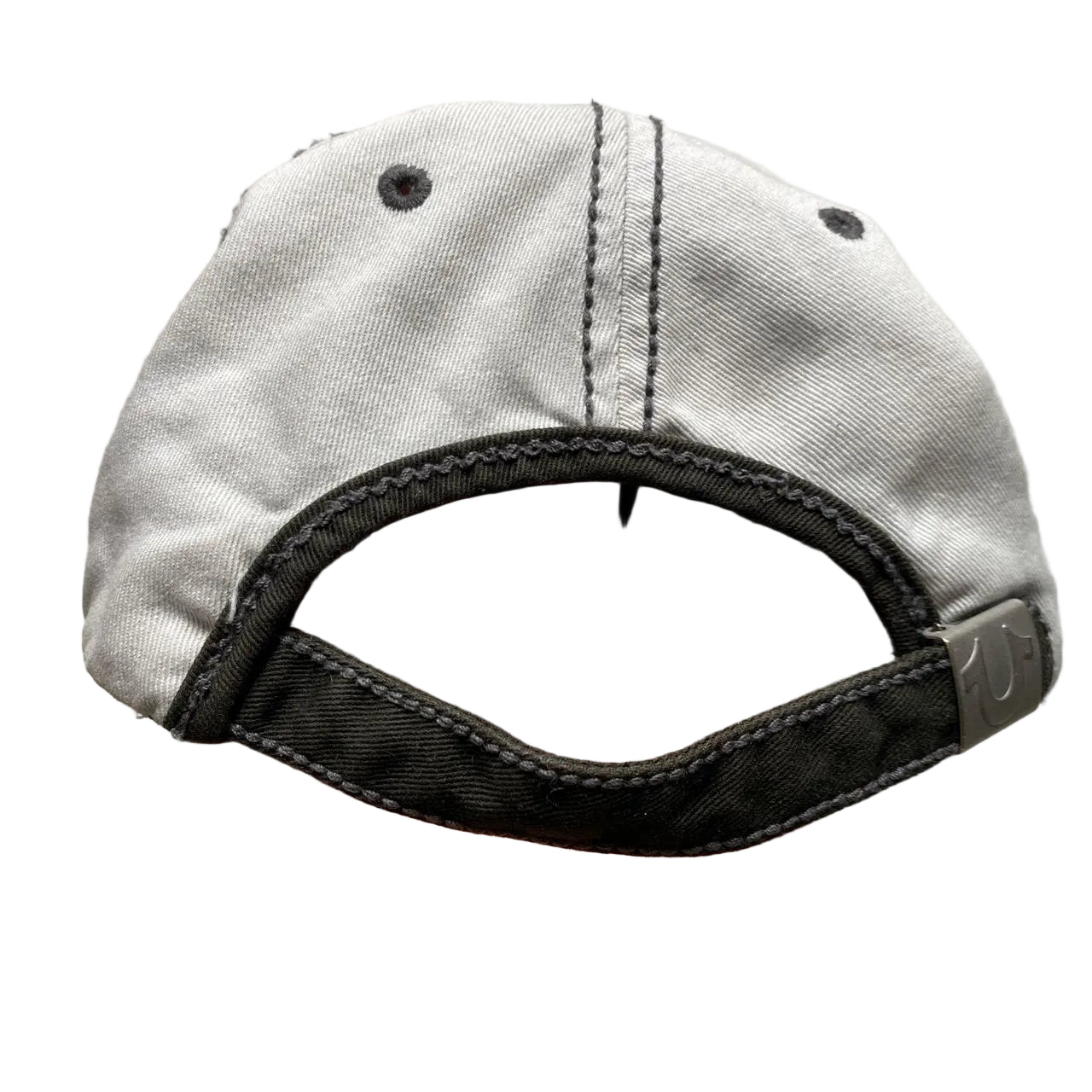 True Religion Khaki and White Baseball Cap