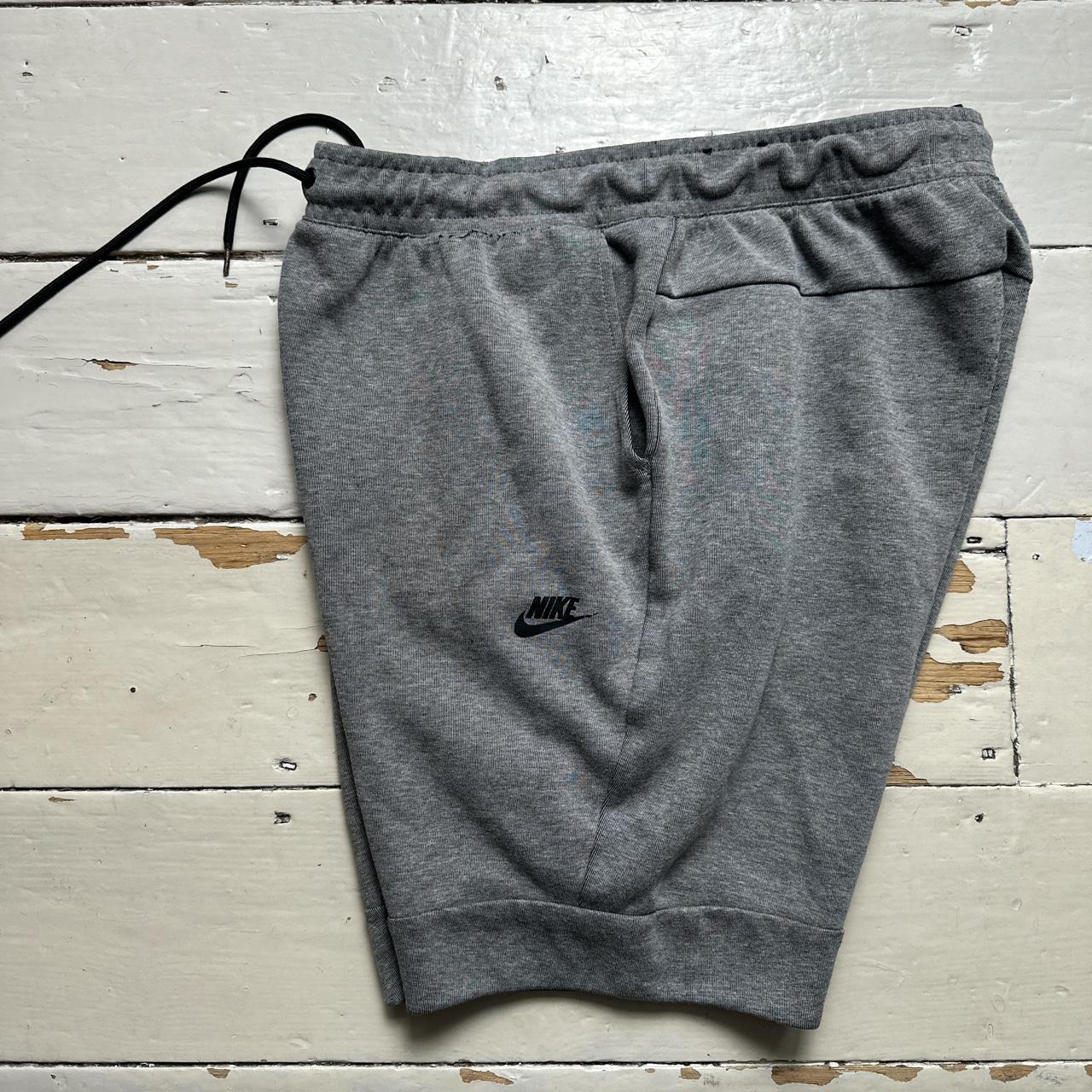 Nike Tech Fleece Grey and Black Shorts