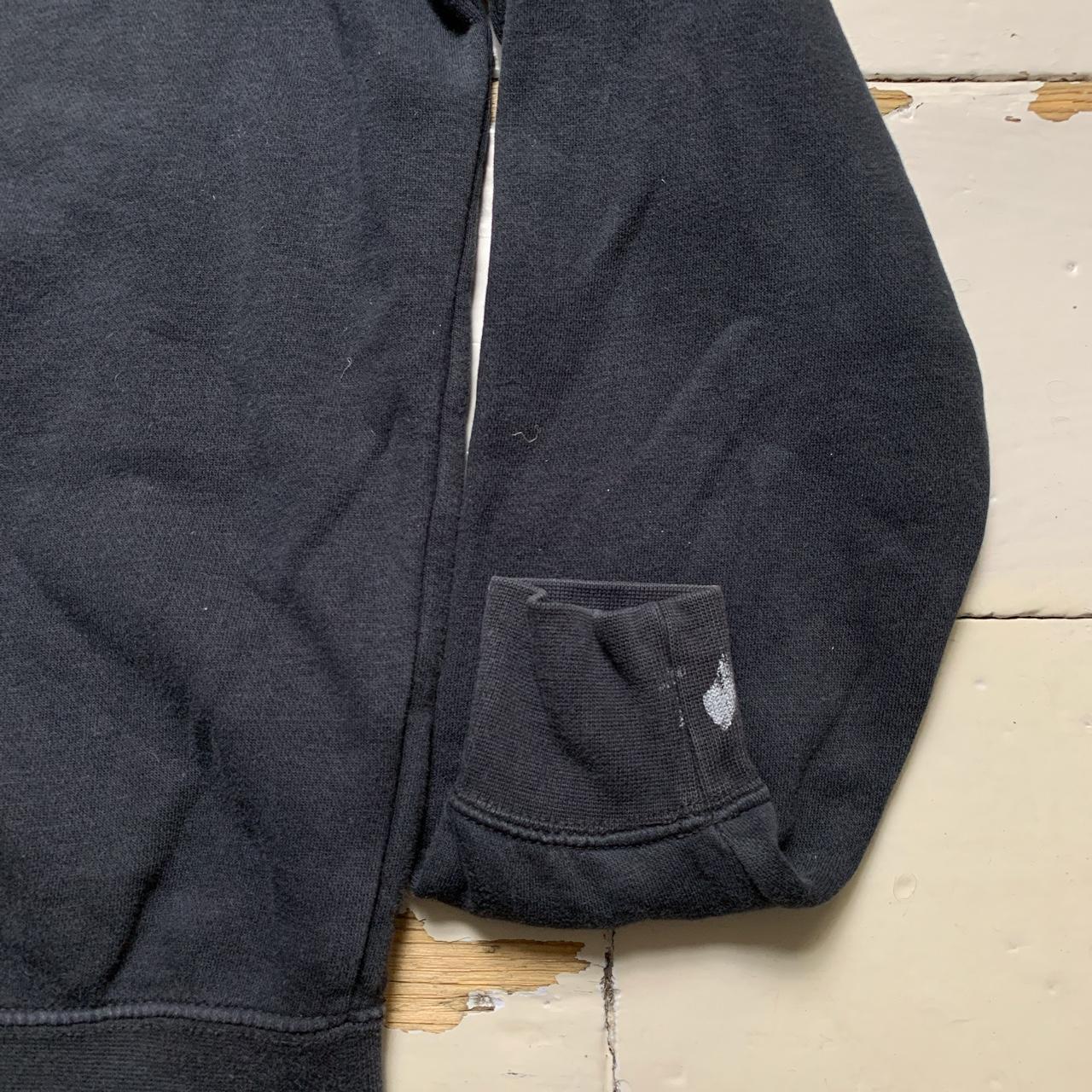 Nike Swoosh Black and White Jumper