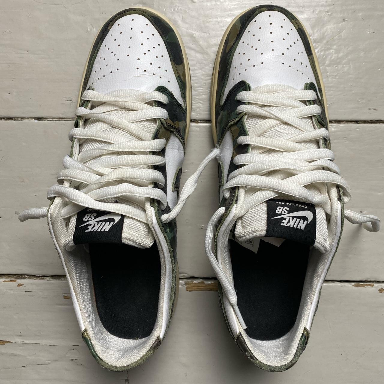 Nike SB Dunk Low Camo Legion Green