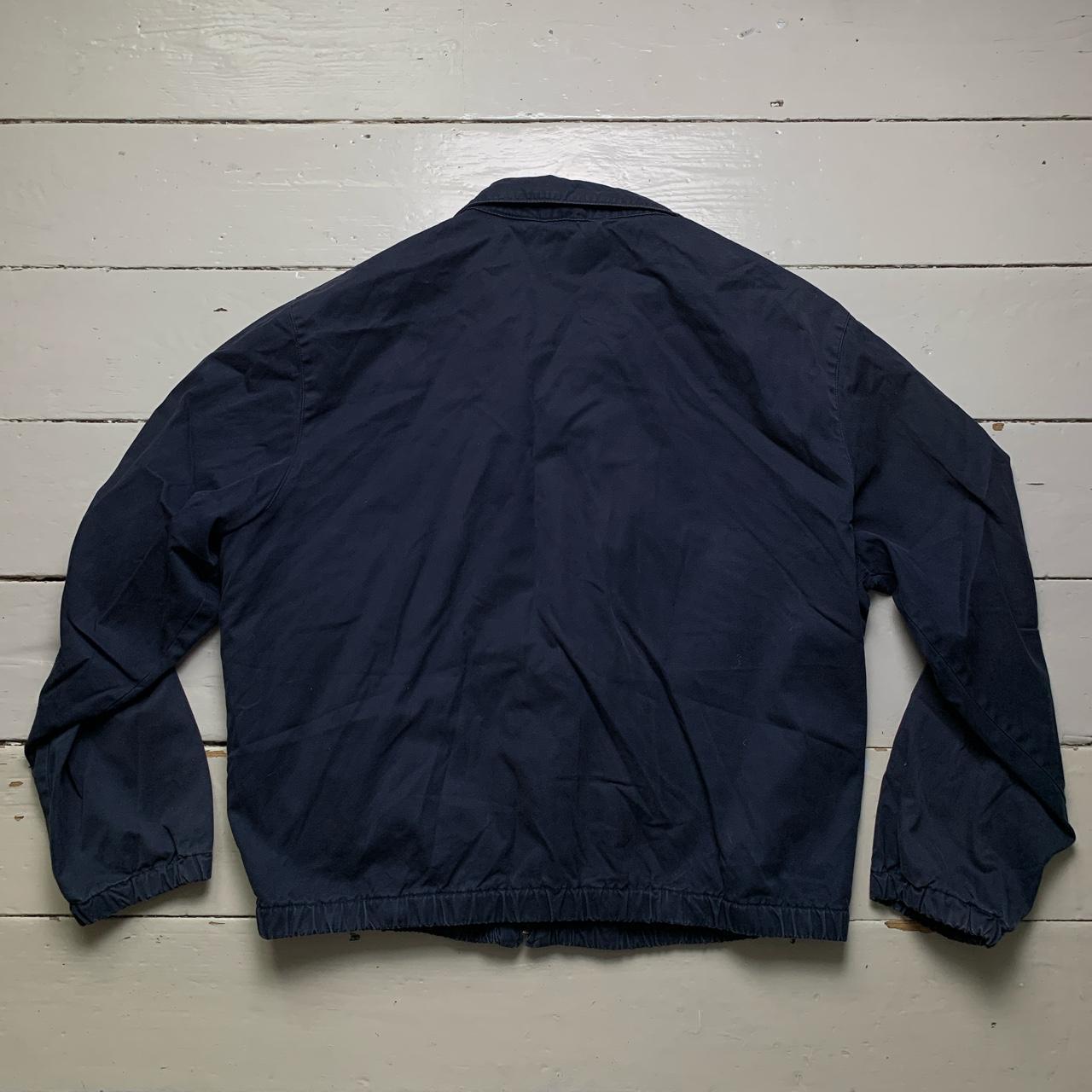 Polo Ralph Lauren Vintage Harrington Bomber Jacket Navy Tartan Interior