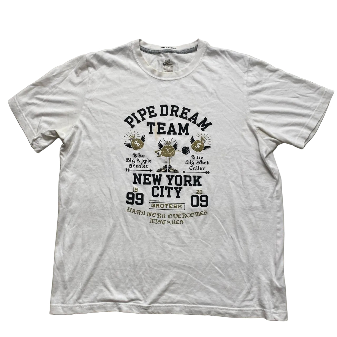 Nike Grotesk Vintage PipeDream Team T Shirt (XL)