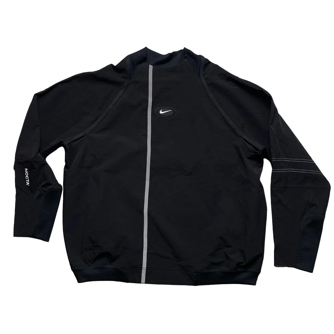 Nike Forza Nocta Black and Pink Shell Jacket Jumper Womens (L)