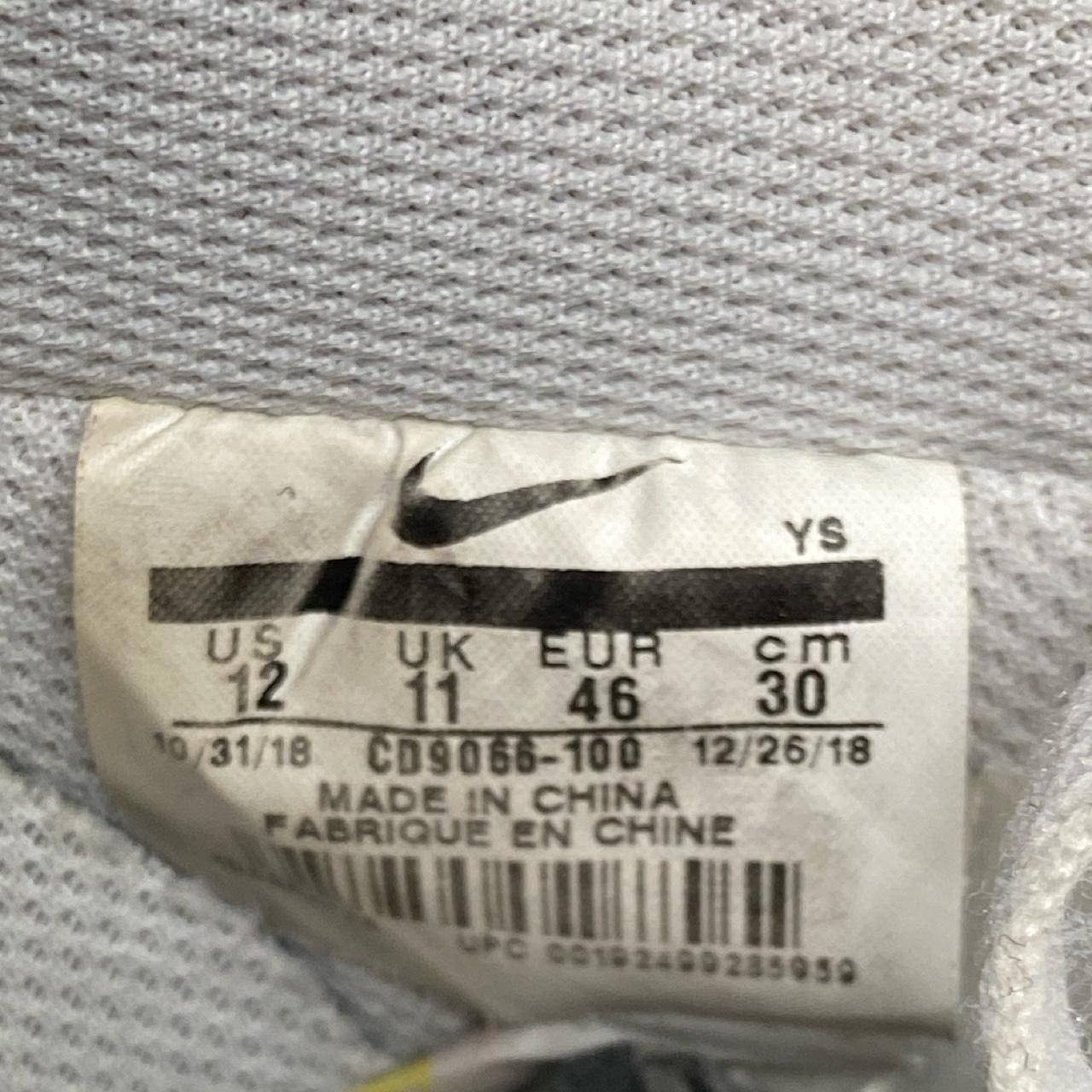 Nike Air Force 1 White and Grey (UK 11)