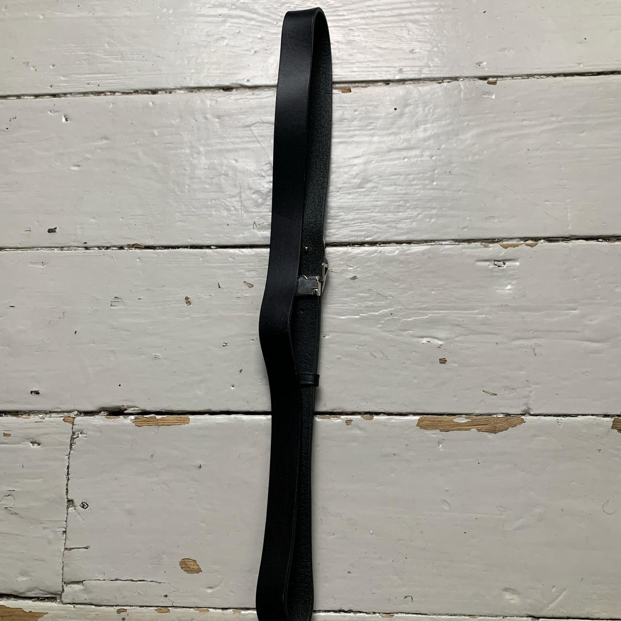 Vivienne Westwood Black and Silver Belt