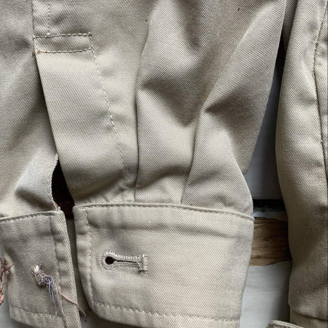 Burberry Burberrys Vintage Cream Bomber Jacket (XS)
