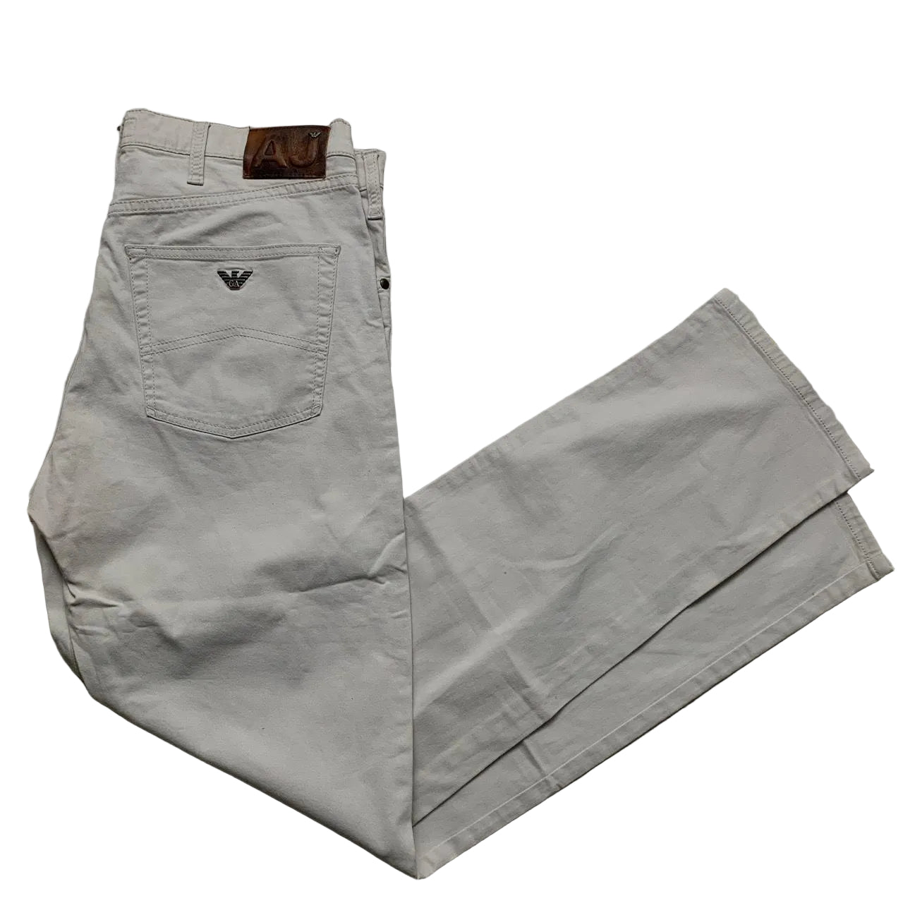 Armani Vintage Cream Jeans (34W)