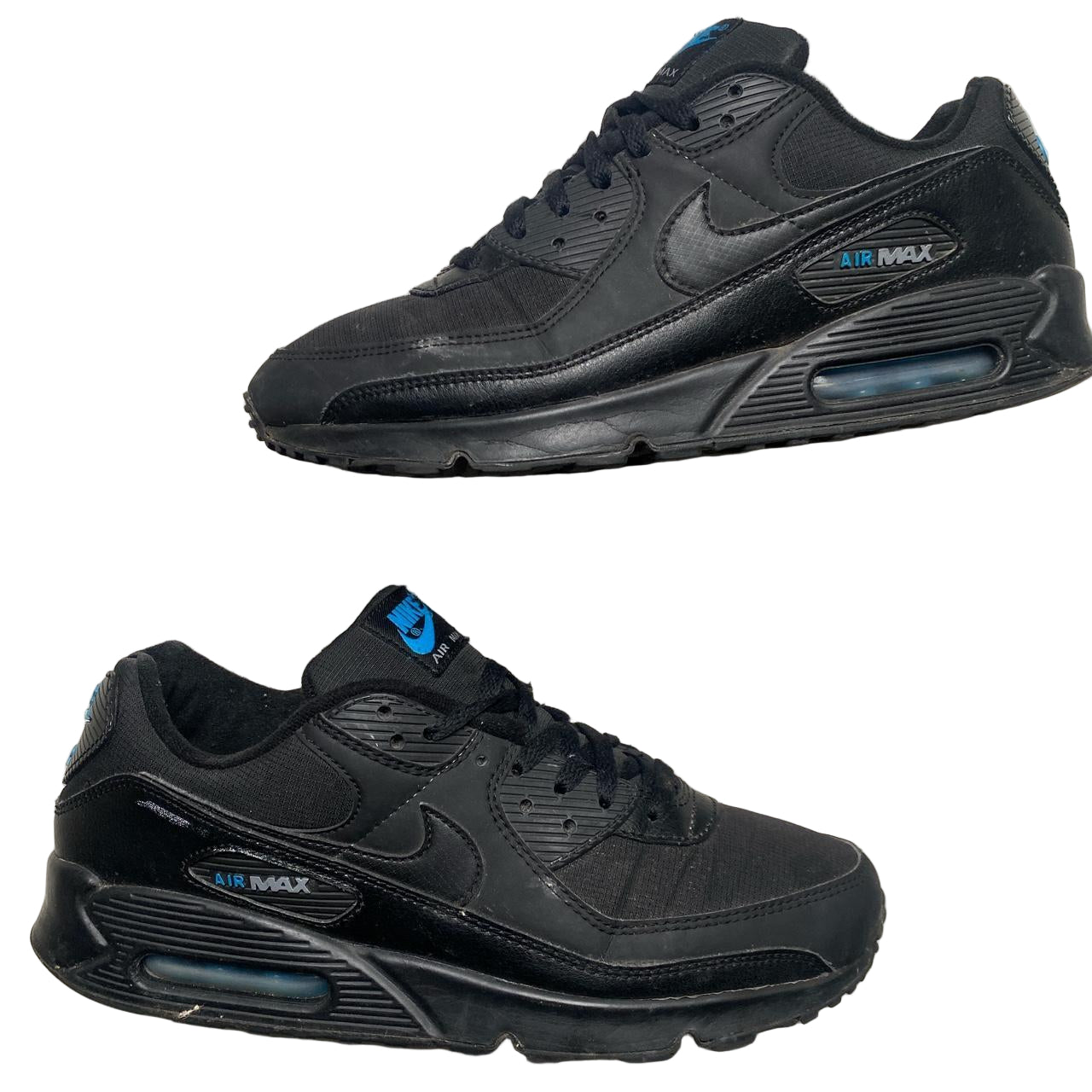 Nike Air Max 90 Black and Blue (UK 10)