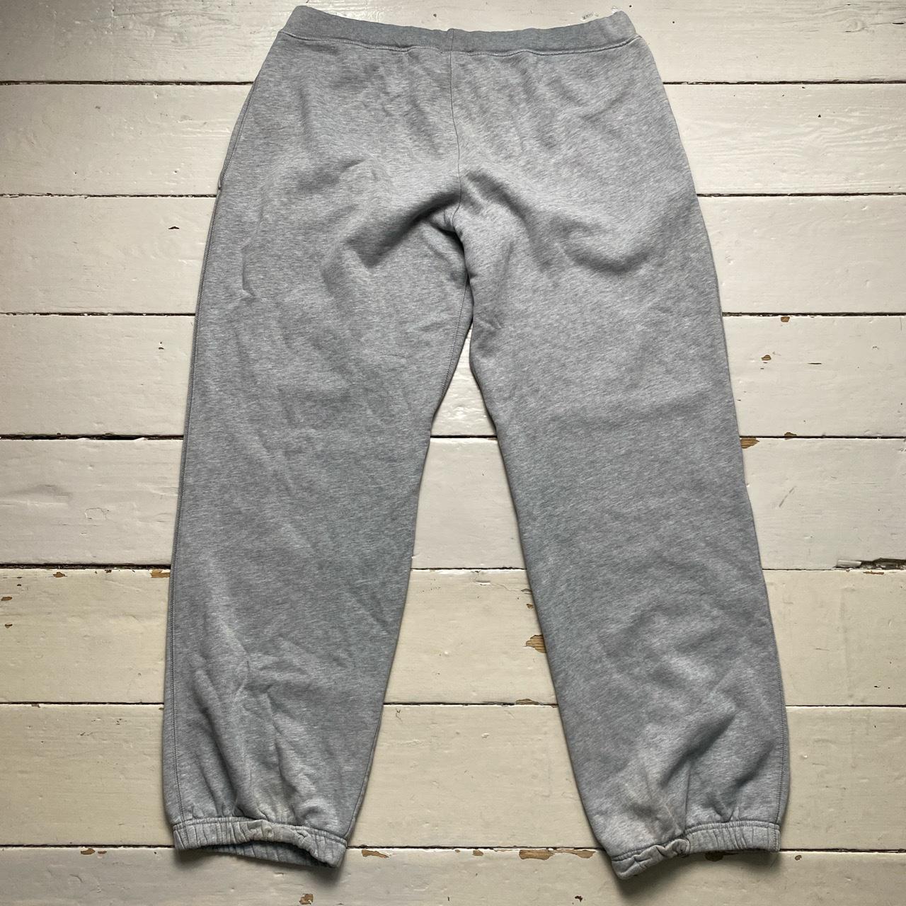 Nike Vintage Baggy Grey and White Swoosh Joggers