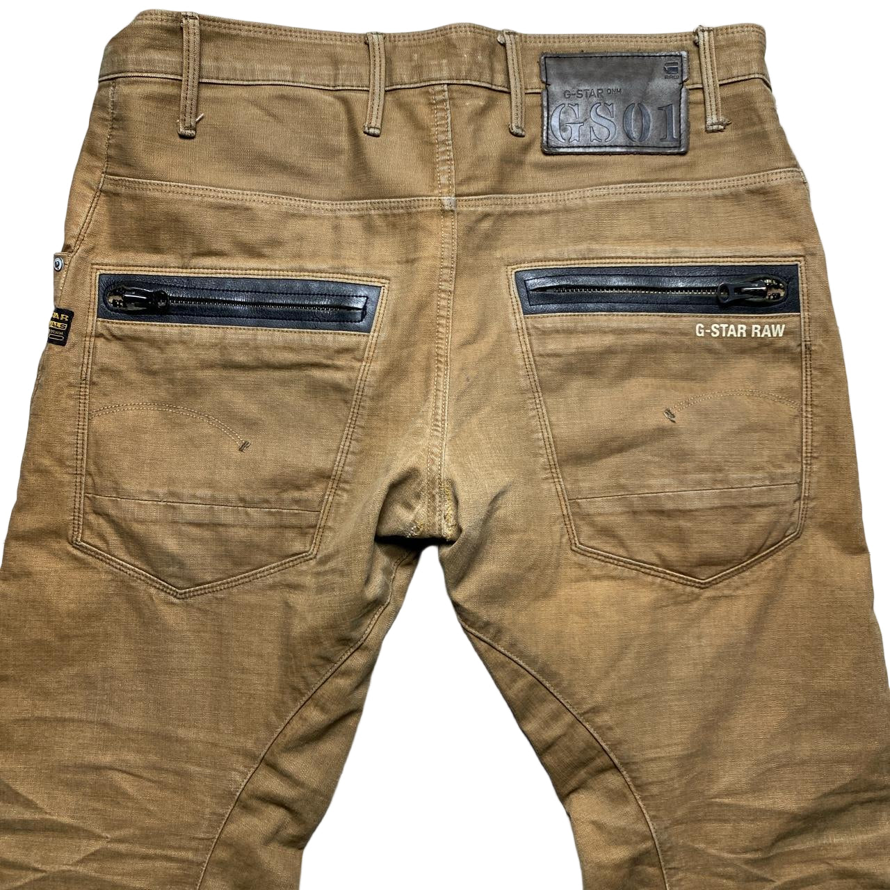 G Star GS01 Twist Fit Khaki Sand Jeans (34W)