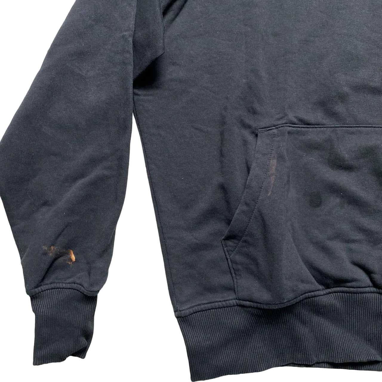 The North Face Black and White Unisex Hoodie (M)